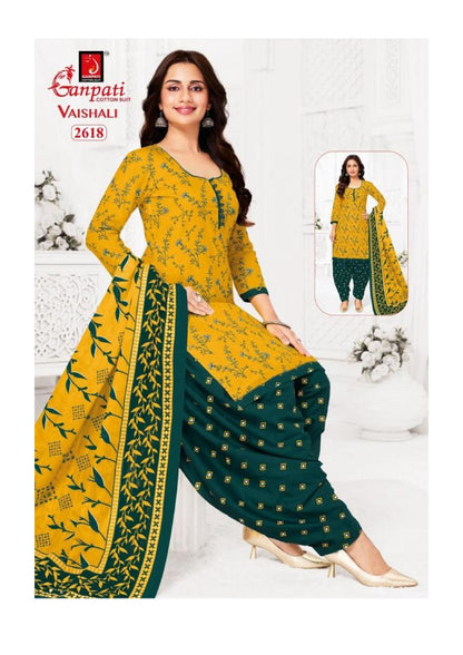 Vaishali Vol 12 Ganpati Readymade Cotton Patiyala Suits Wholesaler Ahmedabad