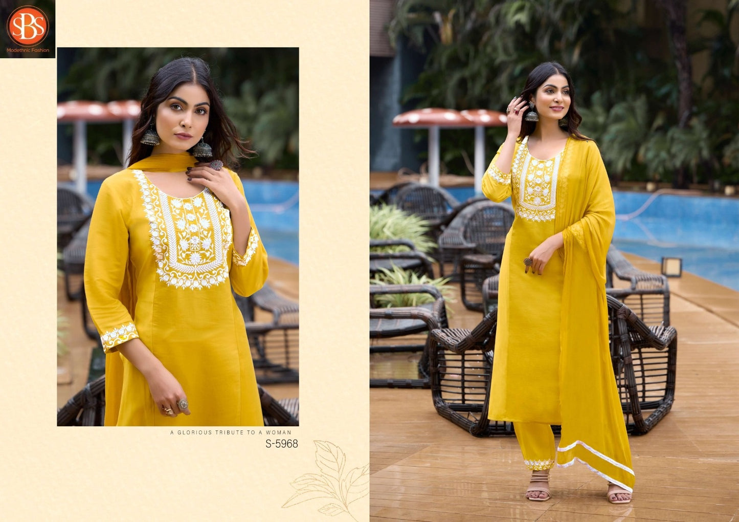 Vaishnavi Sbs Zara Silk Readymade Pant Style Suits Supplier
