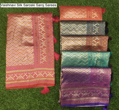 Vaishnavi Silk Saroski Saroj Silk Sarees Exporter Gujarat