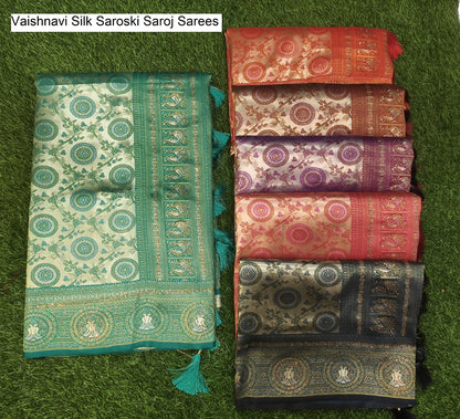 Vaishnavi Silk Saroski Saroj Silk Sarees Exporter Gujarat