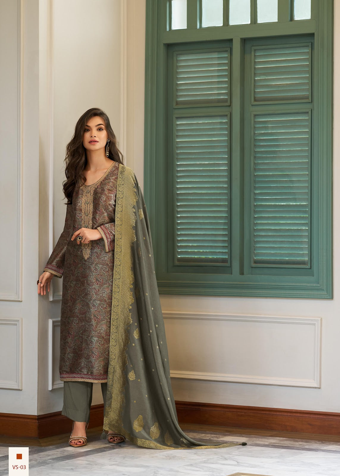 Vaishnavi Varsha Fashions Tussar Silk Pant Style Suits Supplier Gujarat