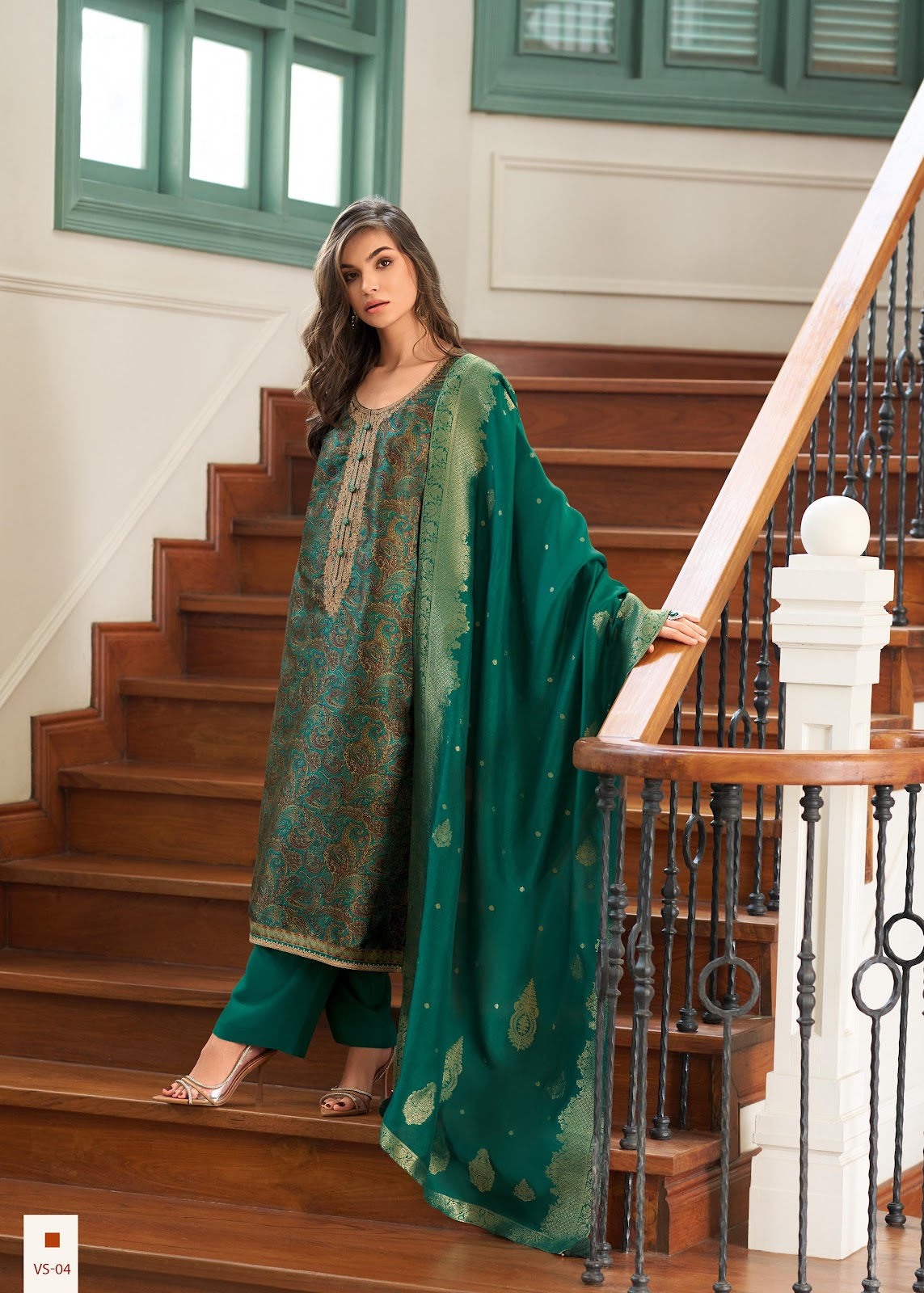 Vaishnavi Varsha Fashions Tussar Silk Pant Style Suits Supplier Gujarat