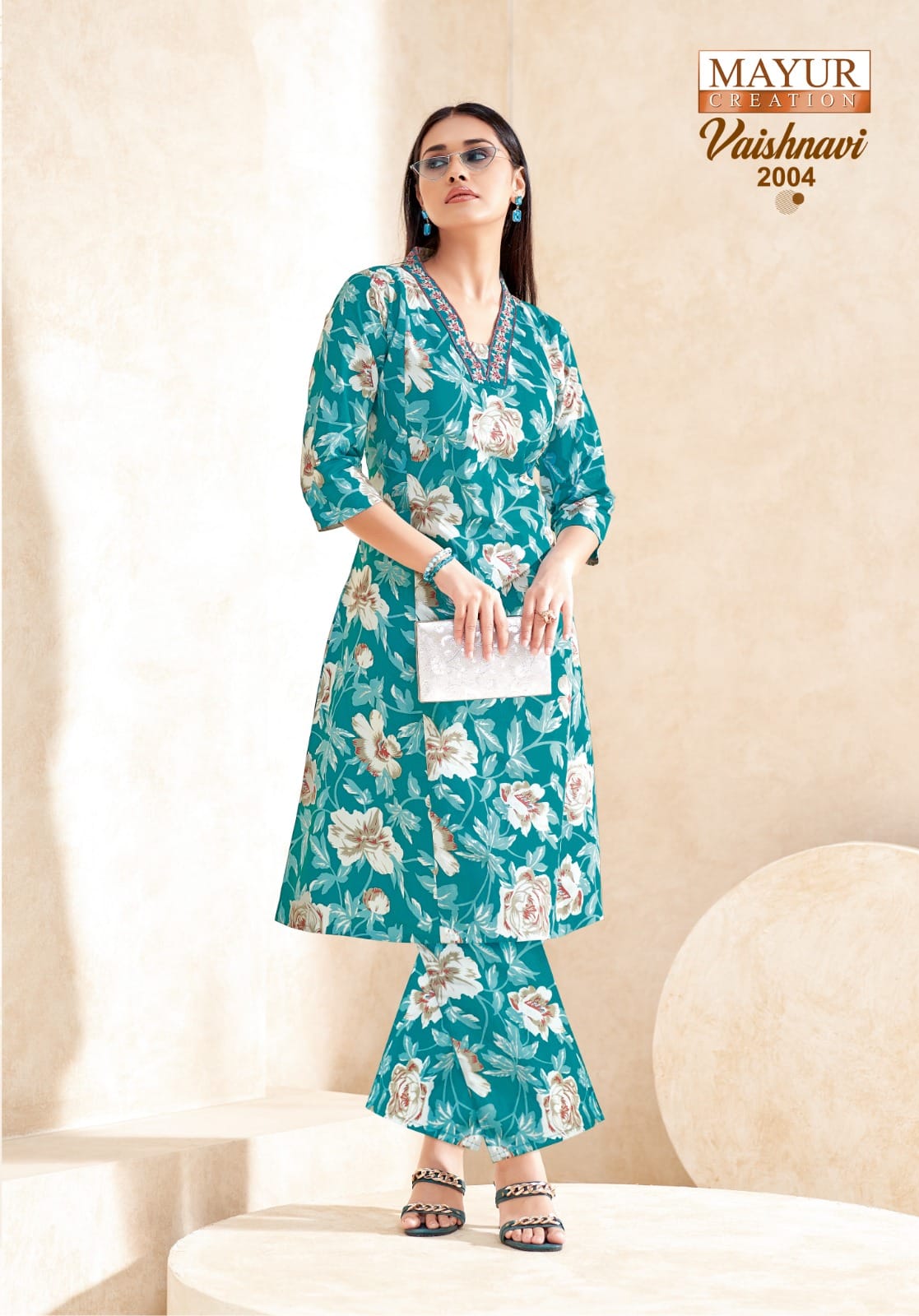 Vaishnavi Vol 2 Mayur Creation Poplin Cotton Co Ord Set Manufacturer