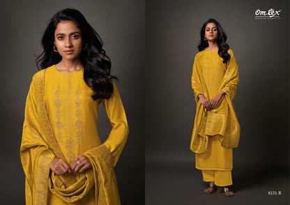 Vaishori Omtex Silk Pant Style Suits Wholesale