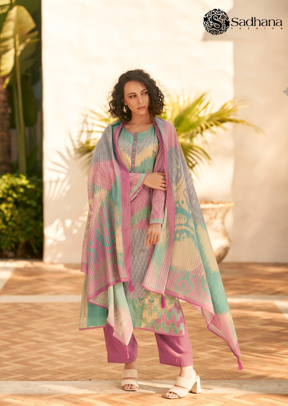 Valencia Sadhana Jam Cotton Pant Style Suits Supplier India