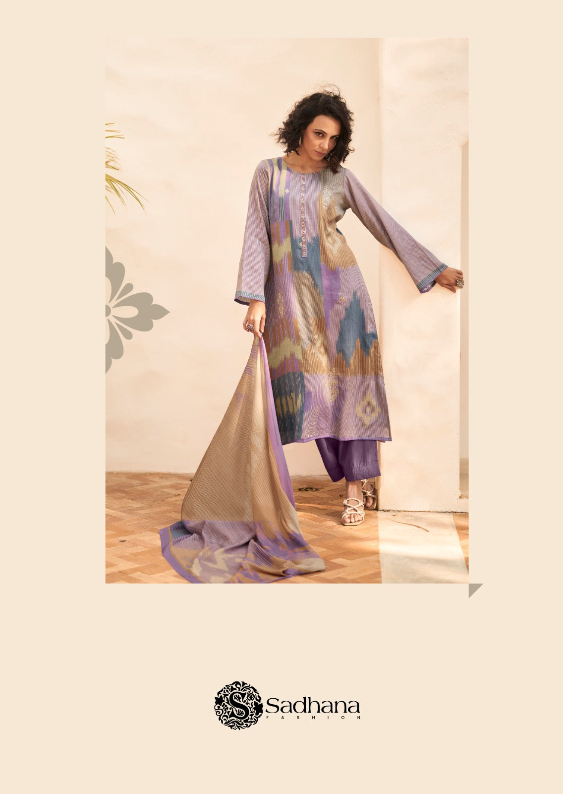 Valencia Sadhana Jam Cotton Pant Style Suits Supplier India