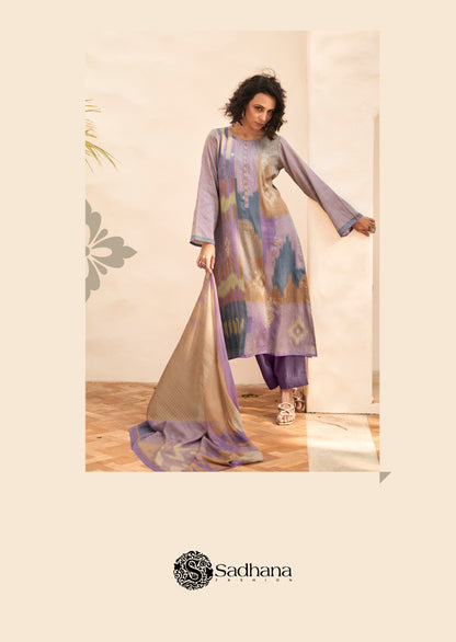 Valencia Sadhana Jam Cotton Pant Style Suits Supplier India