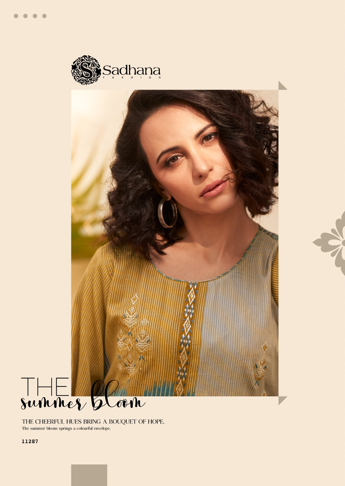 Valencia Sadhana Jam Cotton Pant Style Suits Supplier India