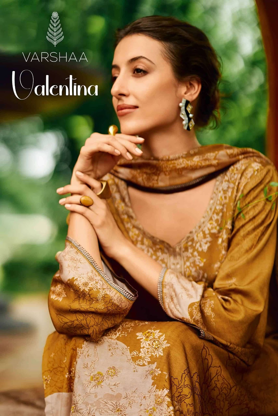Valentina Varshaa Viscose Muslin Pant Style Suits Supplier Ahmedabad