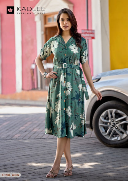 Valentine Kadlee Rayon One Piece Wholesaler