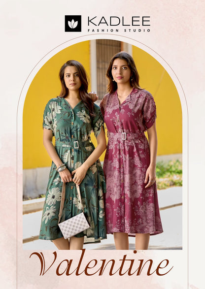 Valentine Kadlee Rayon One Piece Wholesaler