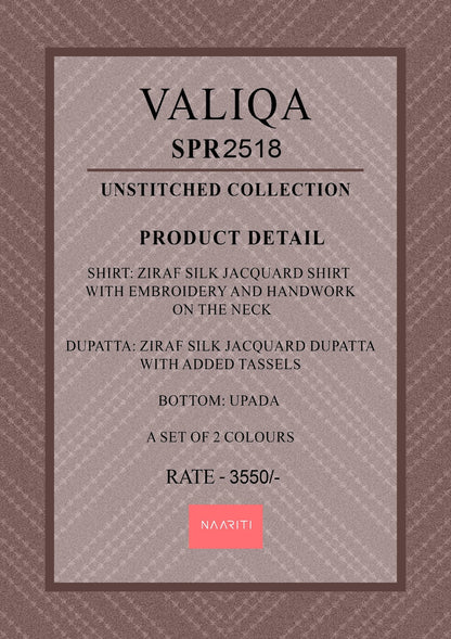 Valiqa Naariti Silk Pant Style Suits Supplier Gujarat