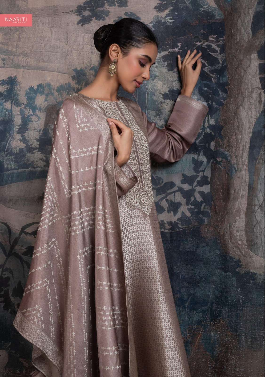 Valiqa Naariti Silk Pant Style Suits Supplier Gujarat