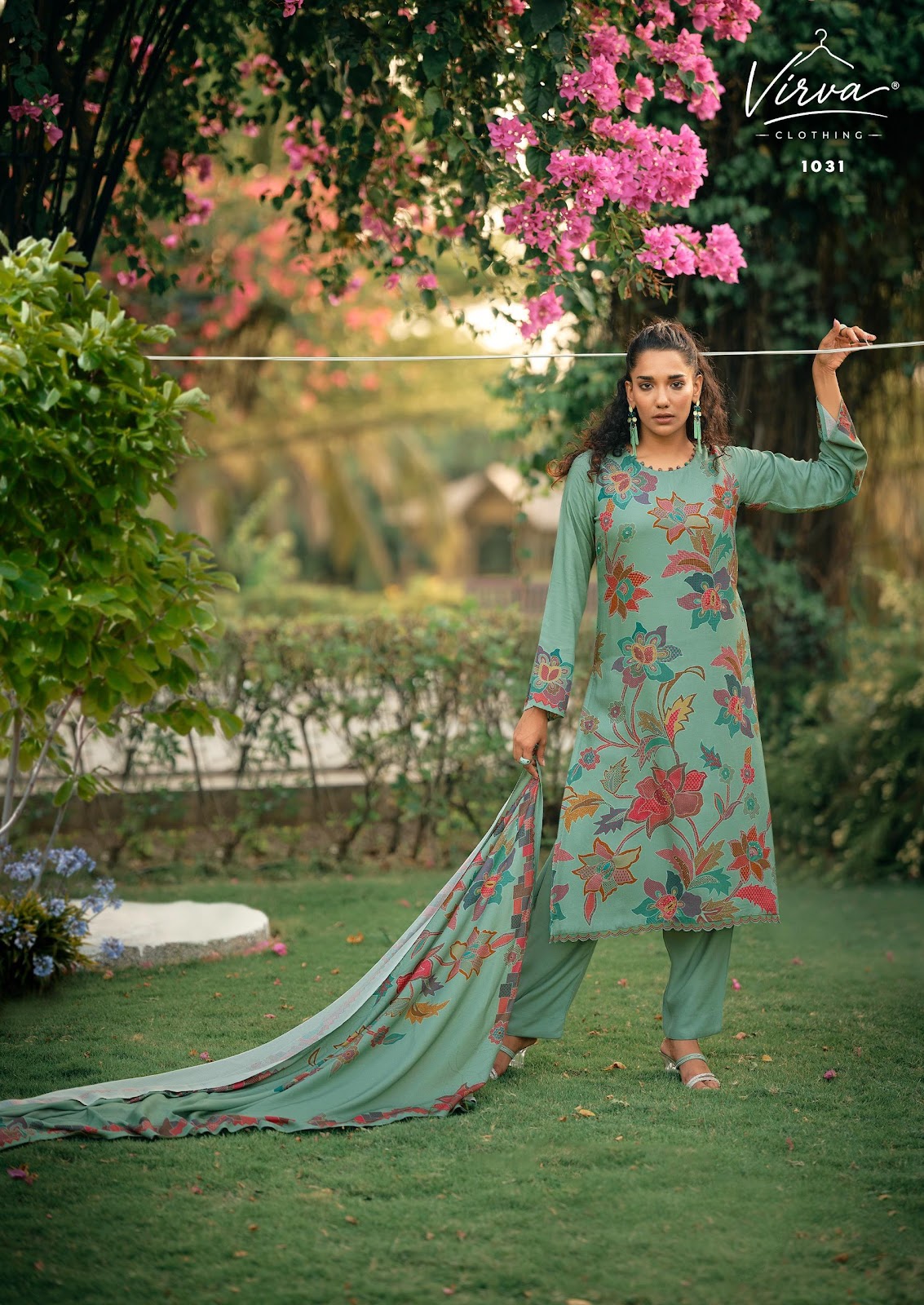 Valley Virva Viscose Pashmina Suits Wholesaler Gujarat