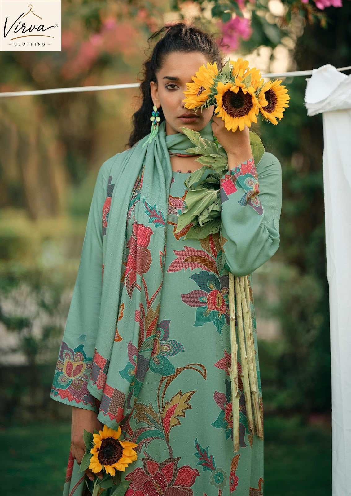 Valley Virva Viscose Pashmina Suits Wholesaler Gujarat