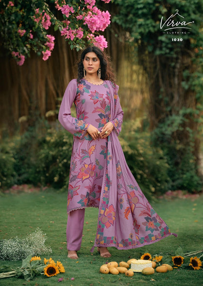 Valley Virva Viscose Pashmina Suits Wholesaler Gujarat