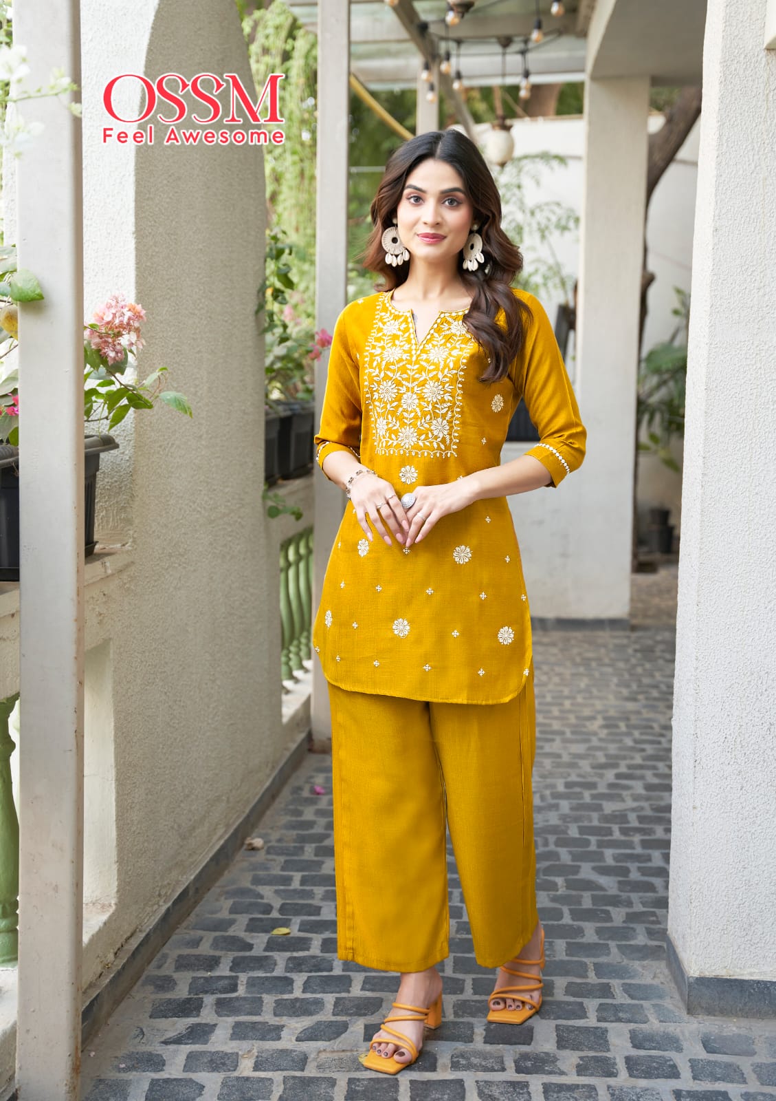 Vama Vol 2 Ossm Vetican Silk Co Ord Set Wholesaler