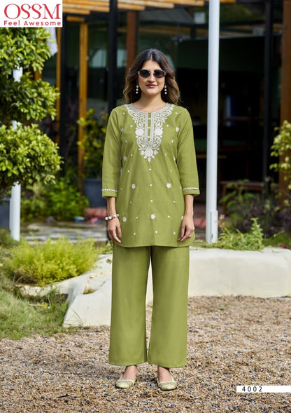 Vama Vol 4 Ossm Viscose Co Ord Set Exporter Ahmedabad