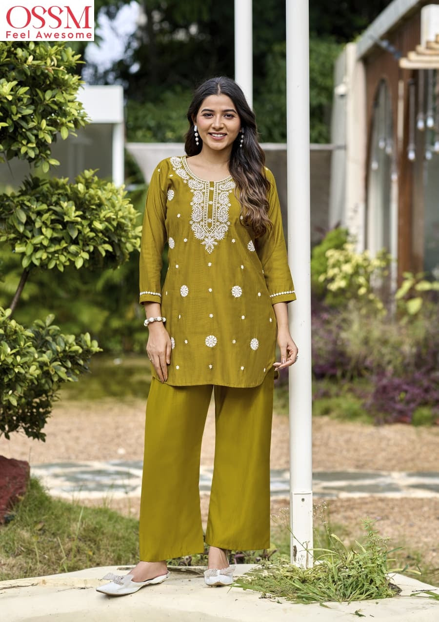 Vama Vol 4 Ossm Viscose Co Ord Set Exporter Ahmedabad