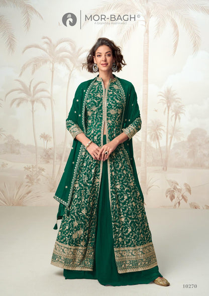 Vamika Aashirwad Mor Bagh Georgette Readymade Suits Wholesaler India
