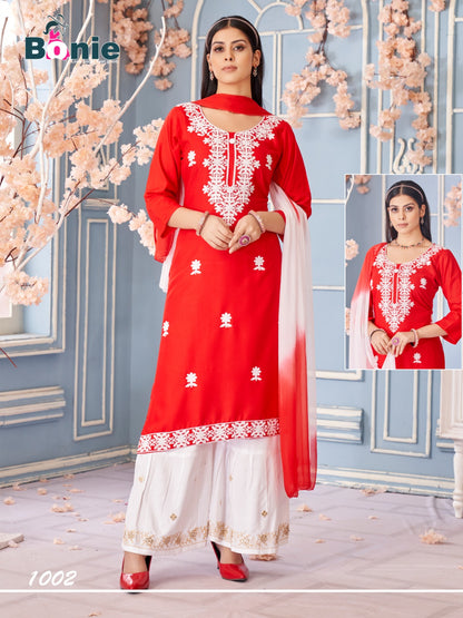 Vamika Bonie Rayon Readymade Sharara Suits Wholesaler India