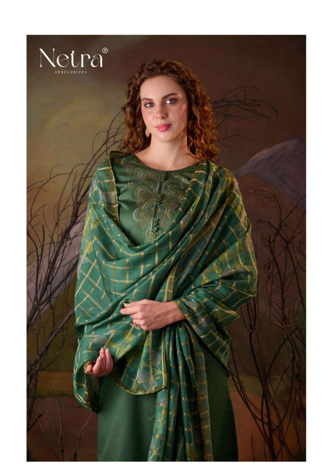 Vamika Netra Premium Cotton Pant Style Suits Exporter Ahmedabad