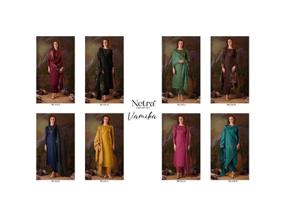 Vamika Netra Premium Cotton Pant Style Suits Exporter Ahmedabad