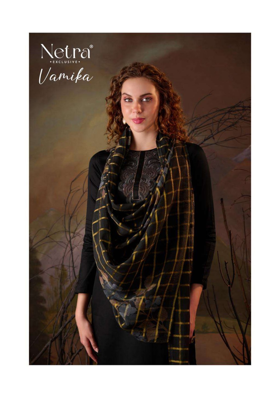 Vamika Netra Premium Cotton Pant Style Suits Exporter Ahmedabad