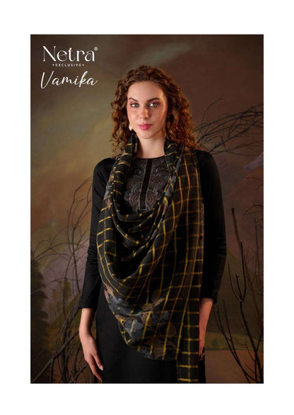 Vamika Netra Premium Cotton Pant Style Suits Exporter Ahmedabad