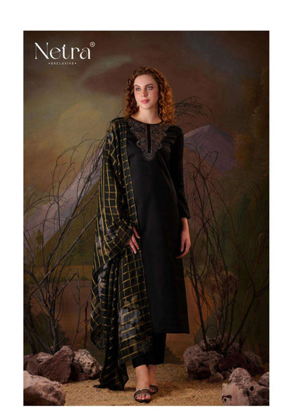 Vamika Netra Premium Cotton Pant Style Suits Exporter Ahmedabad