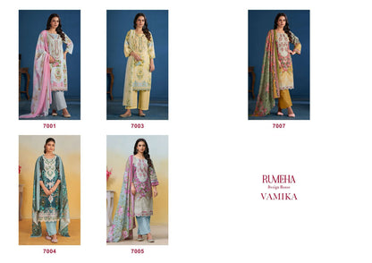 Vamika Rumeha Cotton Karachi Salwar Suits Supplier Gujarat