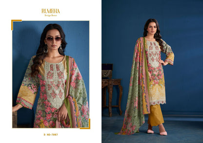 Vamika Rumeha Cotton Karachi Salwar Suits Supplier Gujarat