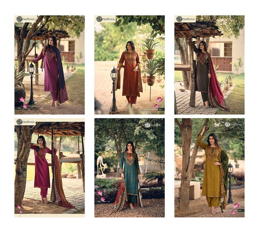 Vamika Sadhana Pashmina Suits Wholesaler Gujarat