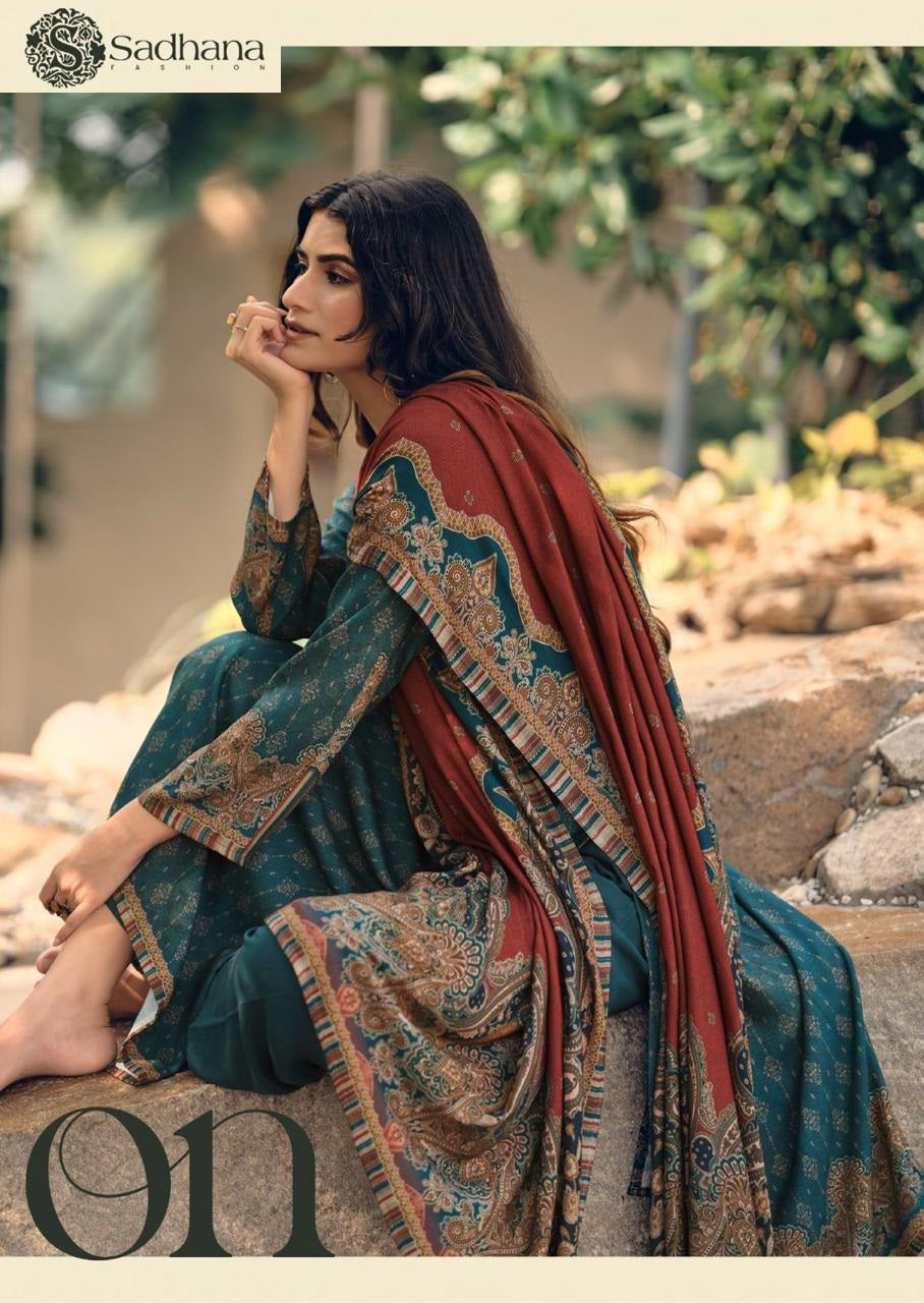 Vamika Sadhana Pashmina Suits Wholesaler Gujarat