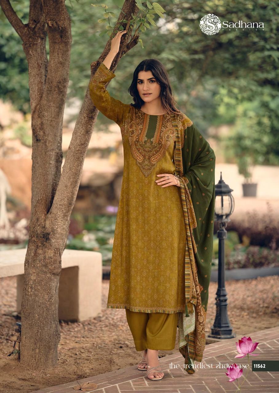 Vamika Sadhana Pashmina Suits Wholesaler Gujarat