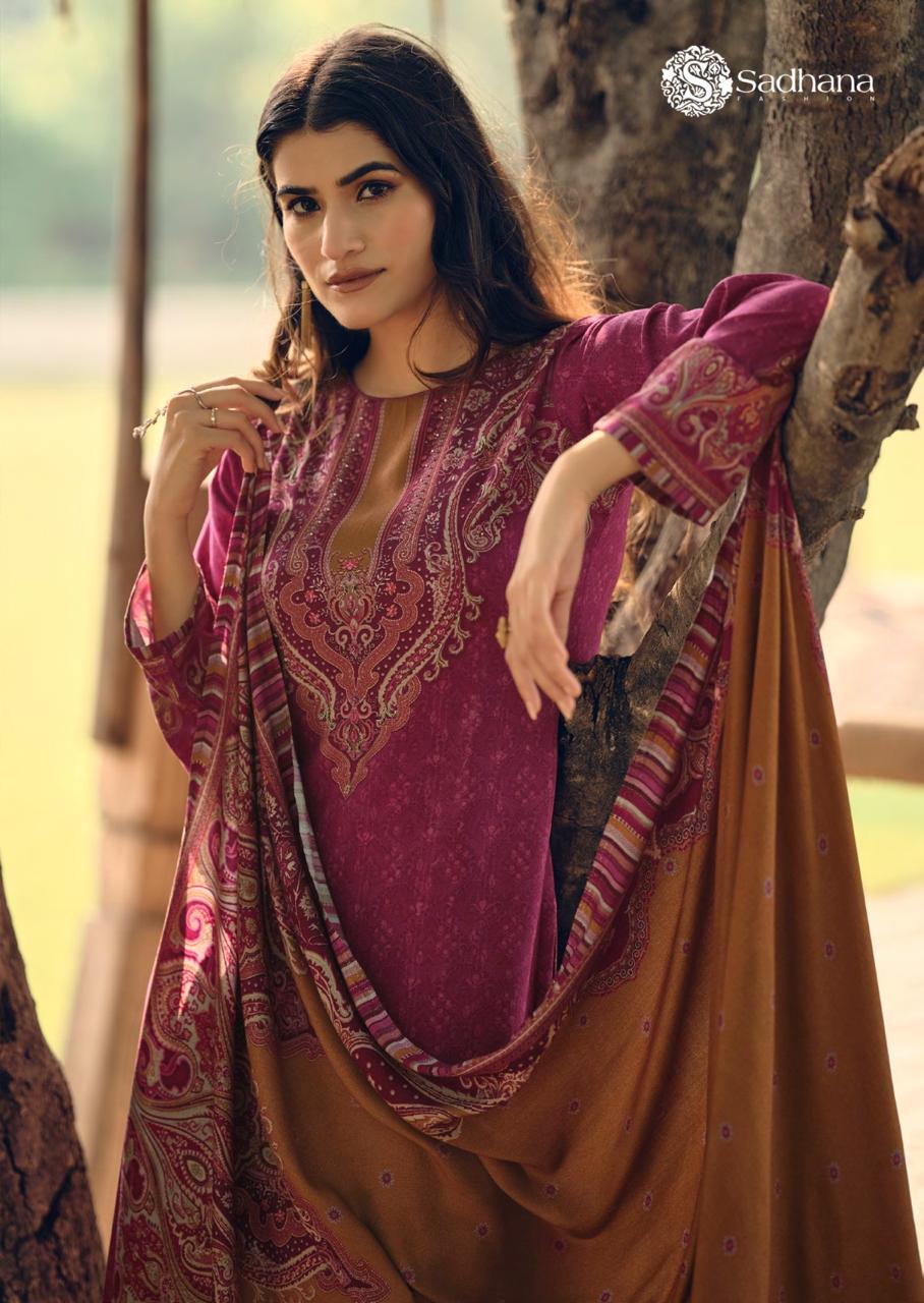 Vamika Sadhana Pashmina Suits Wholesaler Gujarat