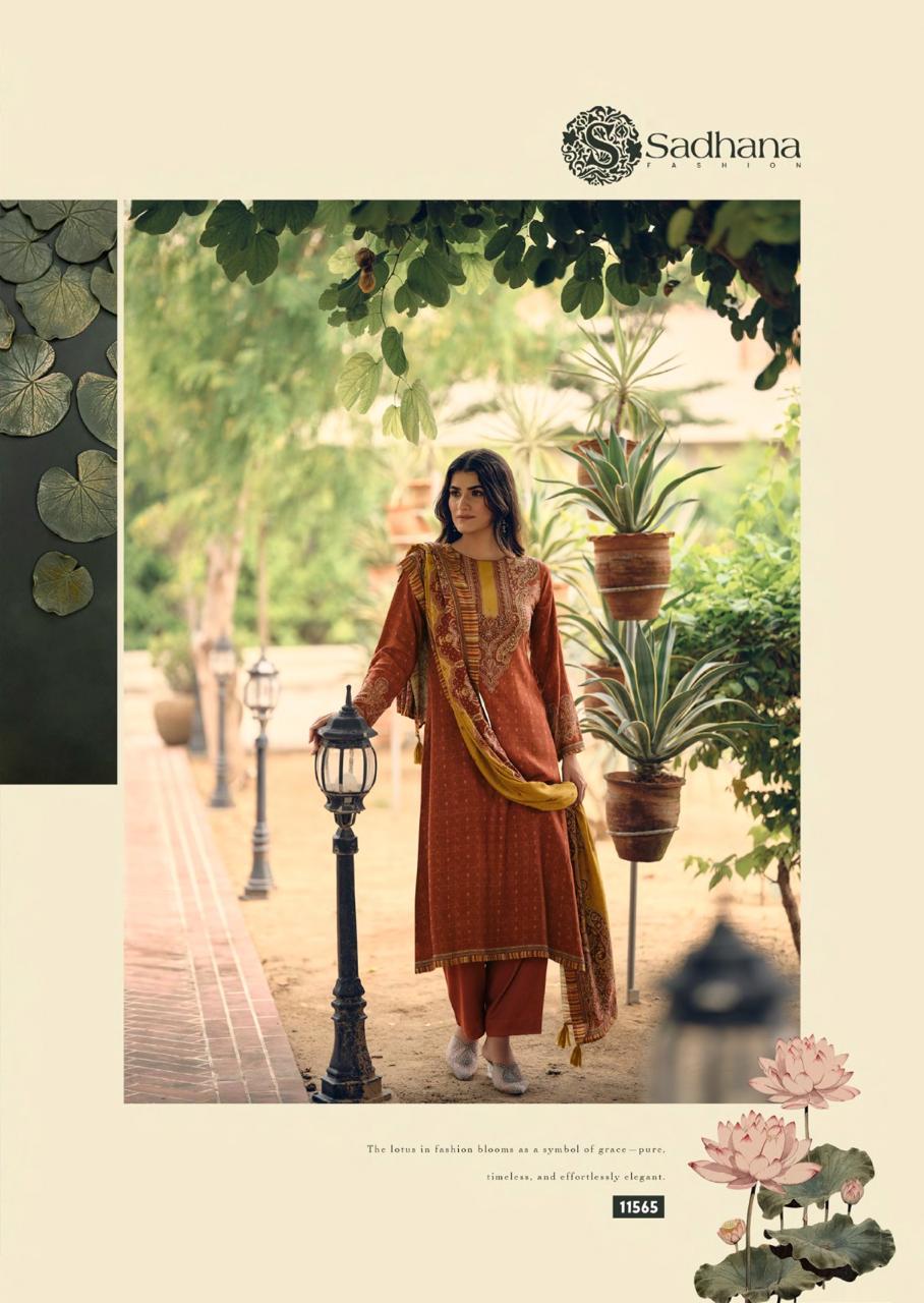 Vamika Sadhana Pashmina Suits Wholesaler Gujarat