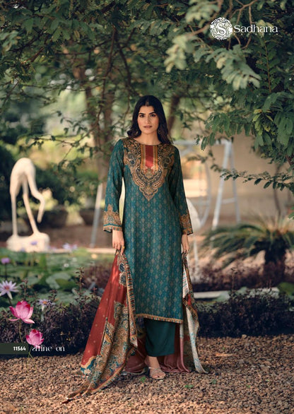 Vamika Sadhana Pashmina Suits Wholesaler Gujarat