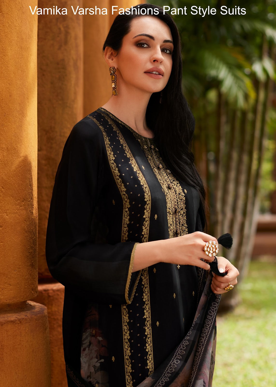 Vamika Varsha Fashions Muslin Pant Style Suits Manufacturer