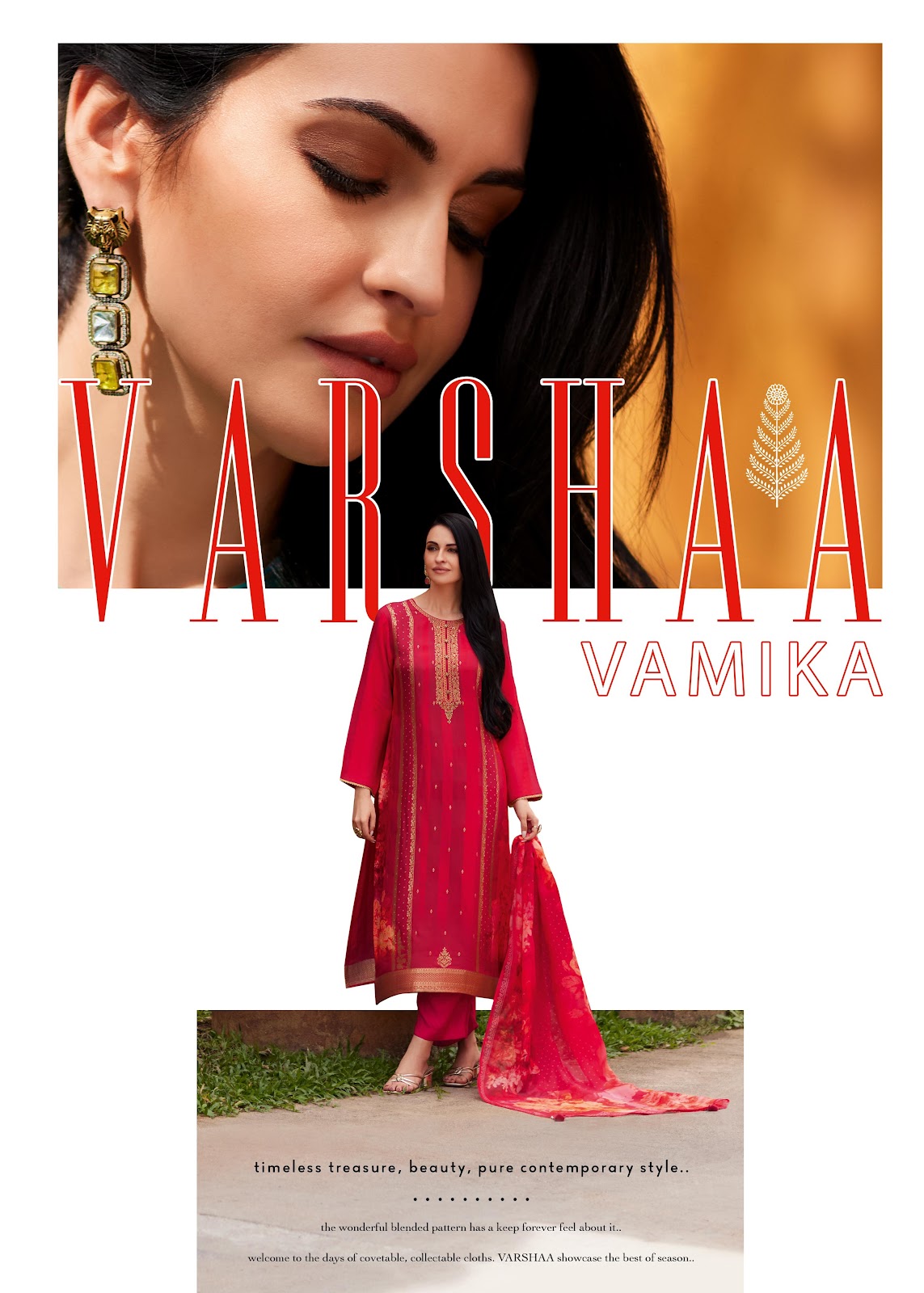 Vamika Varsha Fashions Muslin Pant Style Suits Manufacturer
