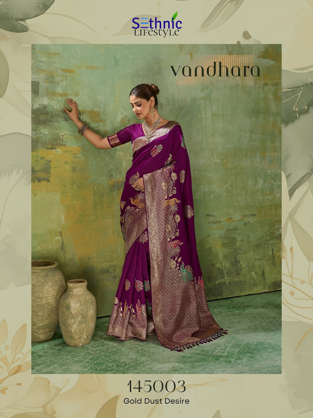 Vandhara Sethnic Banarasi Silk Sarees Manufacturer India
