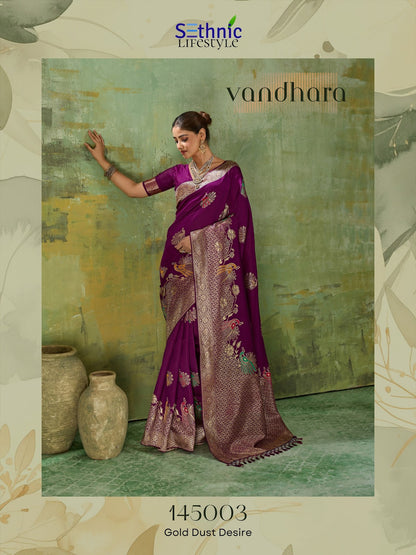 Vandhara Sethnic Banarasi Silk Sarees Manufacturer India