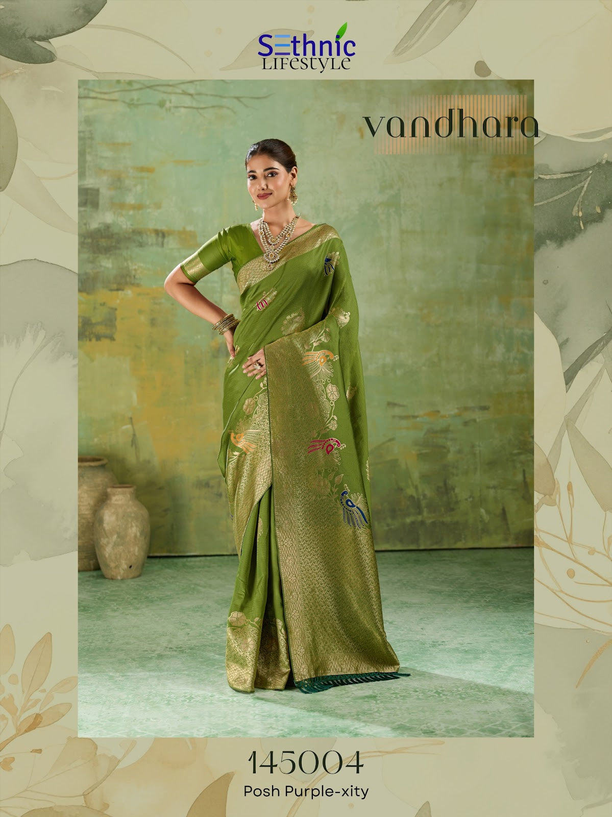 Vandhara Sethnic Banarasi Silk Sarees Manufacturer India