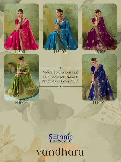 Vandhara Sethnic Banarasi Silk Sarees Manufacturer India
