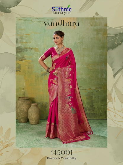Vandhara Sethnic Banarasi Silk Sarees Manufacturer India