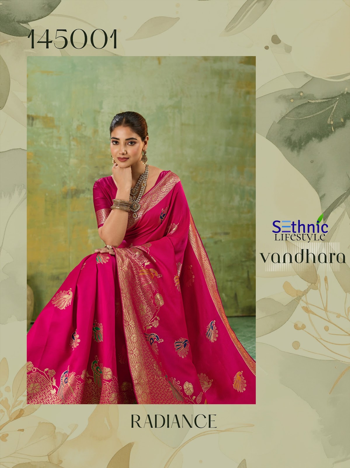 Vandhara Sethnic Banarasi Silk Sarees Manufacturer India