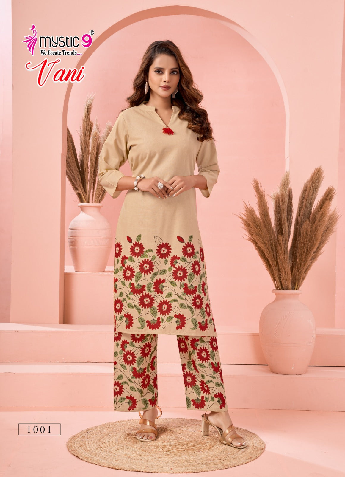Vani Vol 1 Mystic 9 Cotton Co Ord Set Wholesaler Gujarat