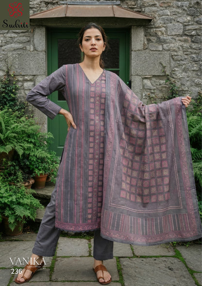 Vanika Sudriti Sahiba Cotton Lawn Pant Style Suits Manufacturer