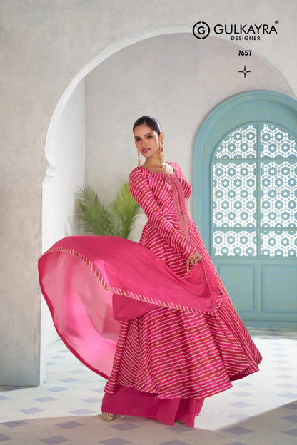 Vanilla Gulkayra Designer Chinnon Readymade Suits Wholesaler India