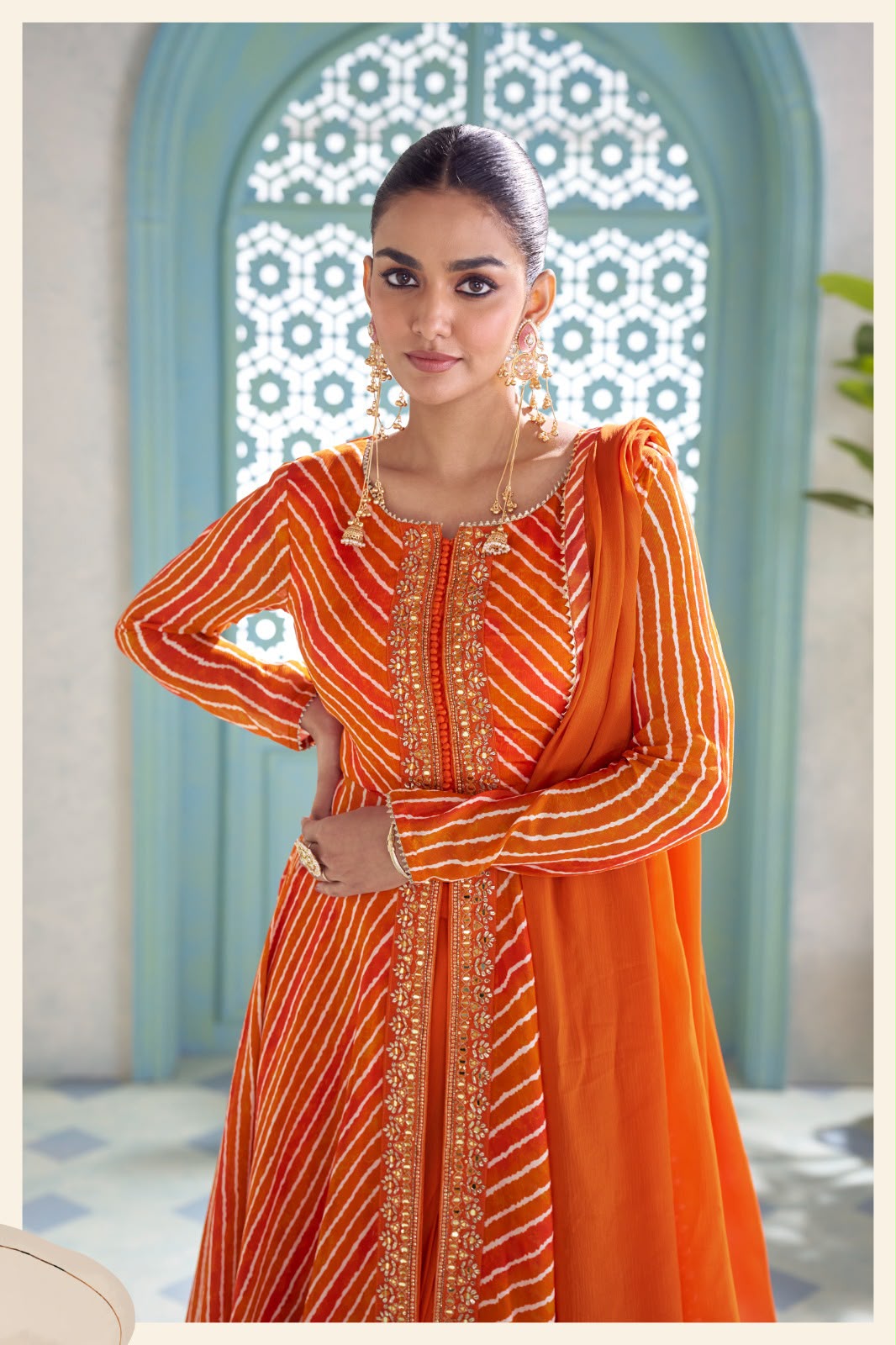 Vanilla Gulkayra Designer Chinnon Readymade Suits Wholesaler India